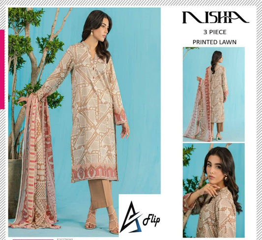 Nishat  💯% Original Lawn 102/88