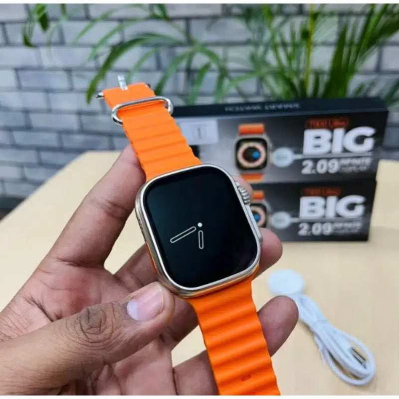 T900 Ultra Big 2.09-Inch Infinite Display Series 8 Smart Watch With Bluetooth Calling And Wireless Charging