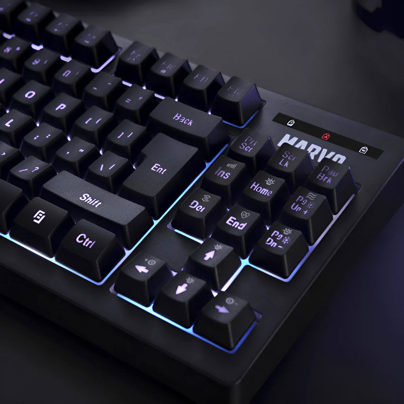 Marvo Scorpion K607 Membrane Gaming Keyboard With 3 RGB Lighting Effects