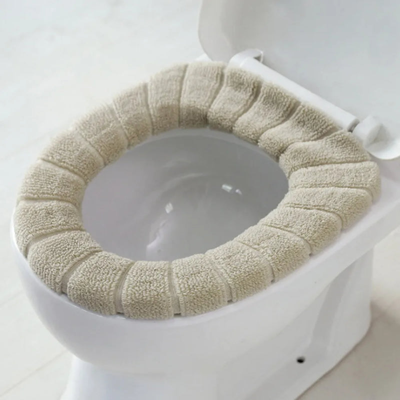 Multi-Color Soft And Comfortable Easy Washable Toilet Seat Cover