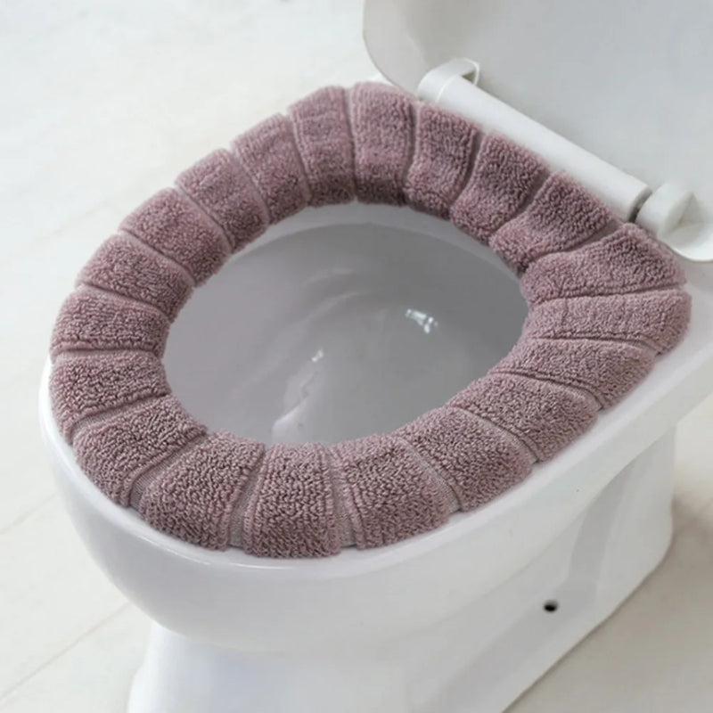 Multi-Color Soft And Comfortable Easy Washable Toilet Seat Cover