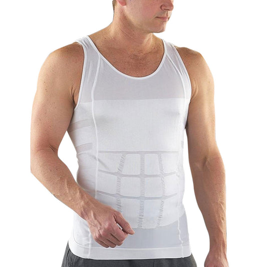 Men Slim Body Lift Shaper Body Tummy Shapers Vest Waist Muscle Girdle Shirt Posture Corrector