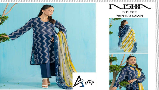 Nishat Original Stuff: 💯% Original Lawn 102/88