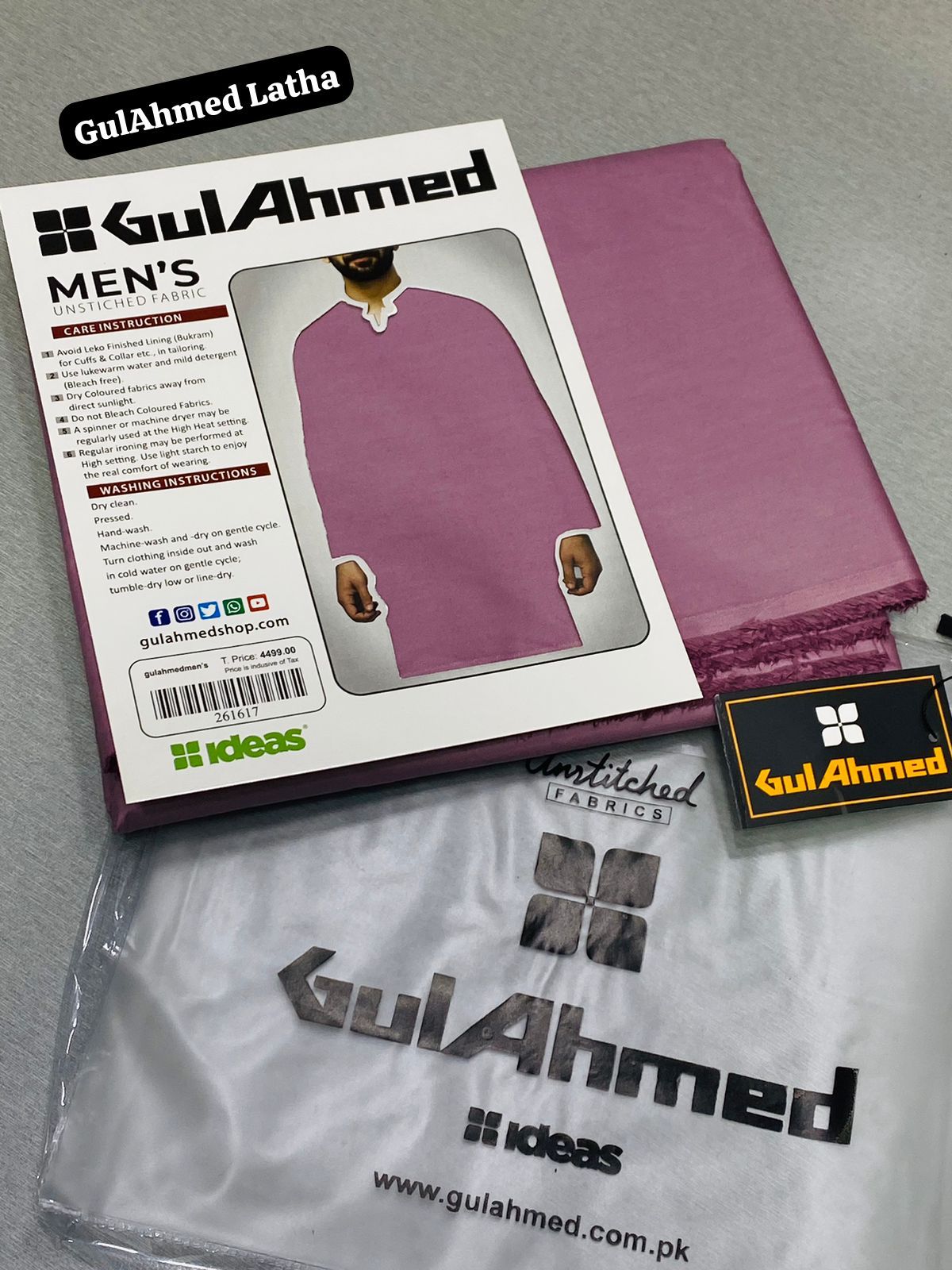 Gul Ahmed Signature Cotton Mens Wear Eid Special Offer