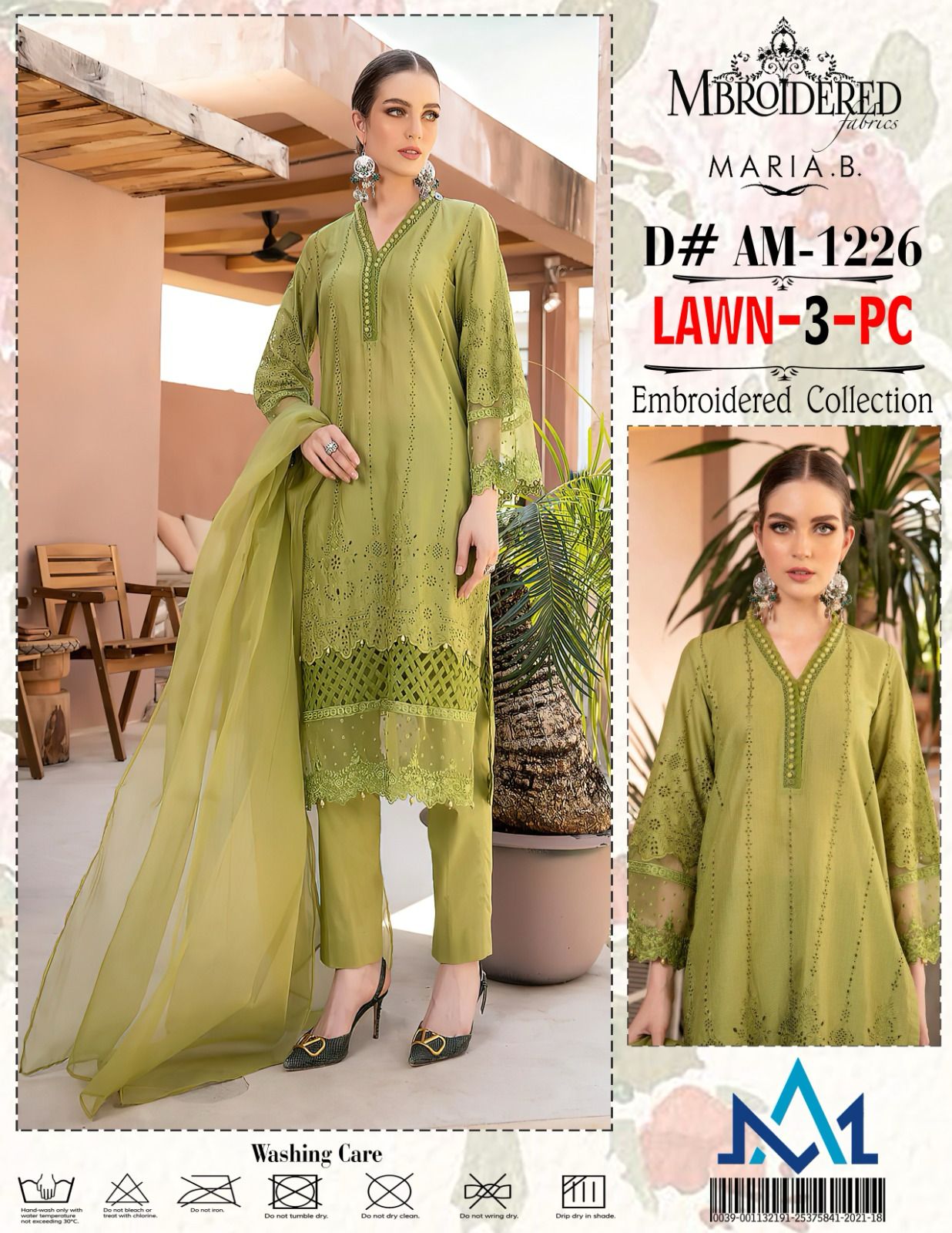 Lawn 3 Piece Ladeis Suit Good Quality