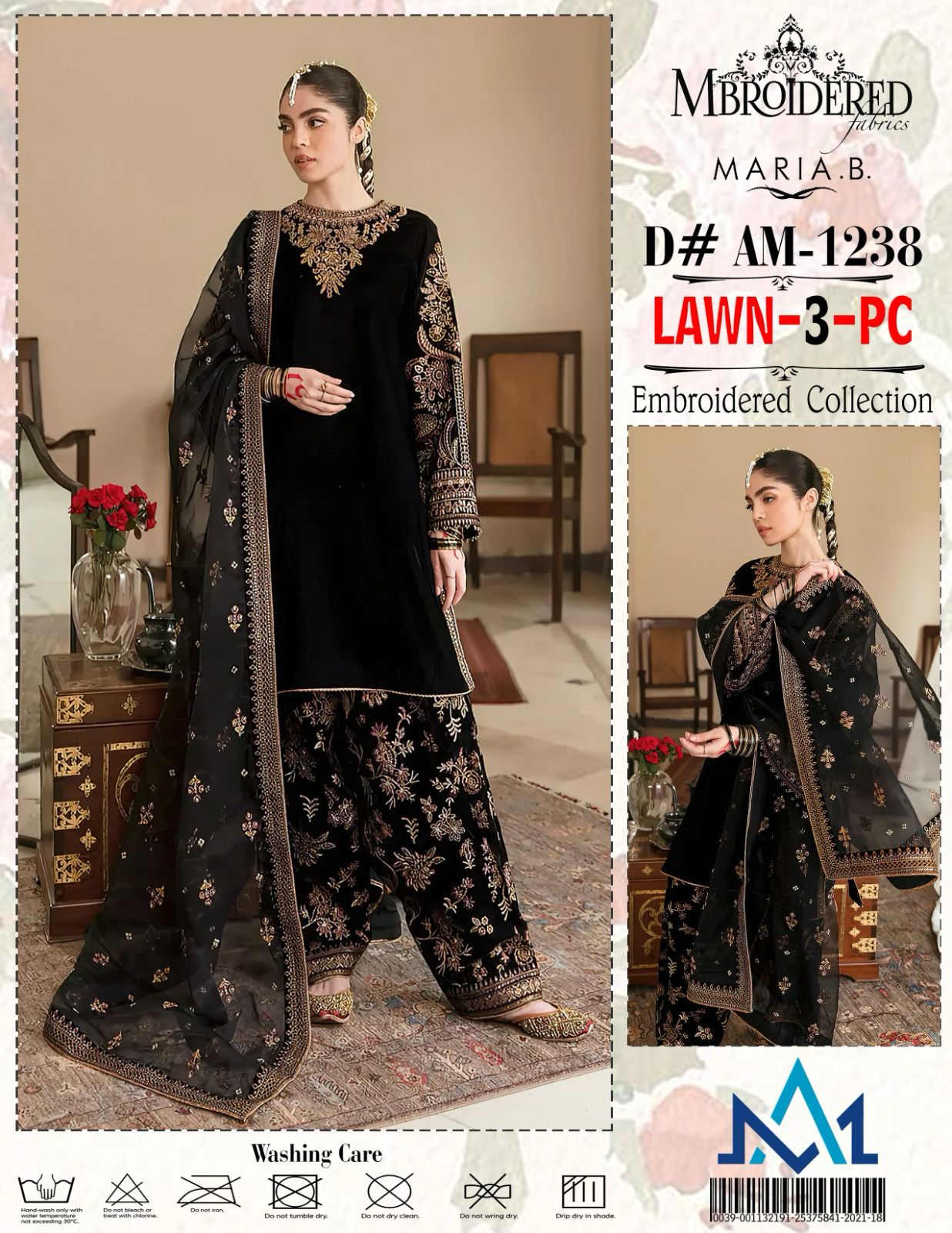 Lawn 3 Piece Ladeis Suit Good Quality