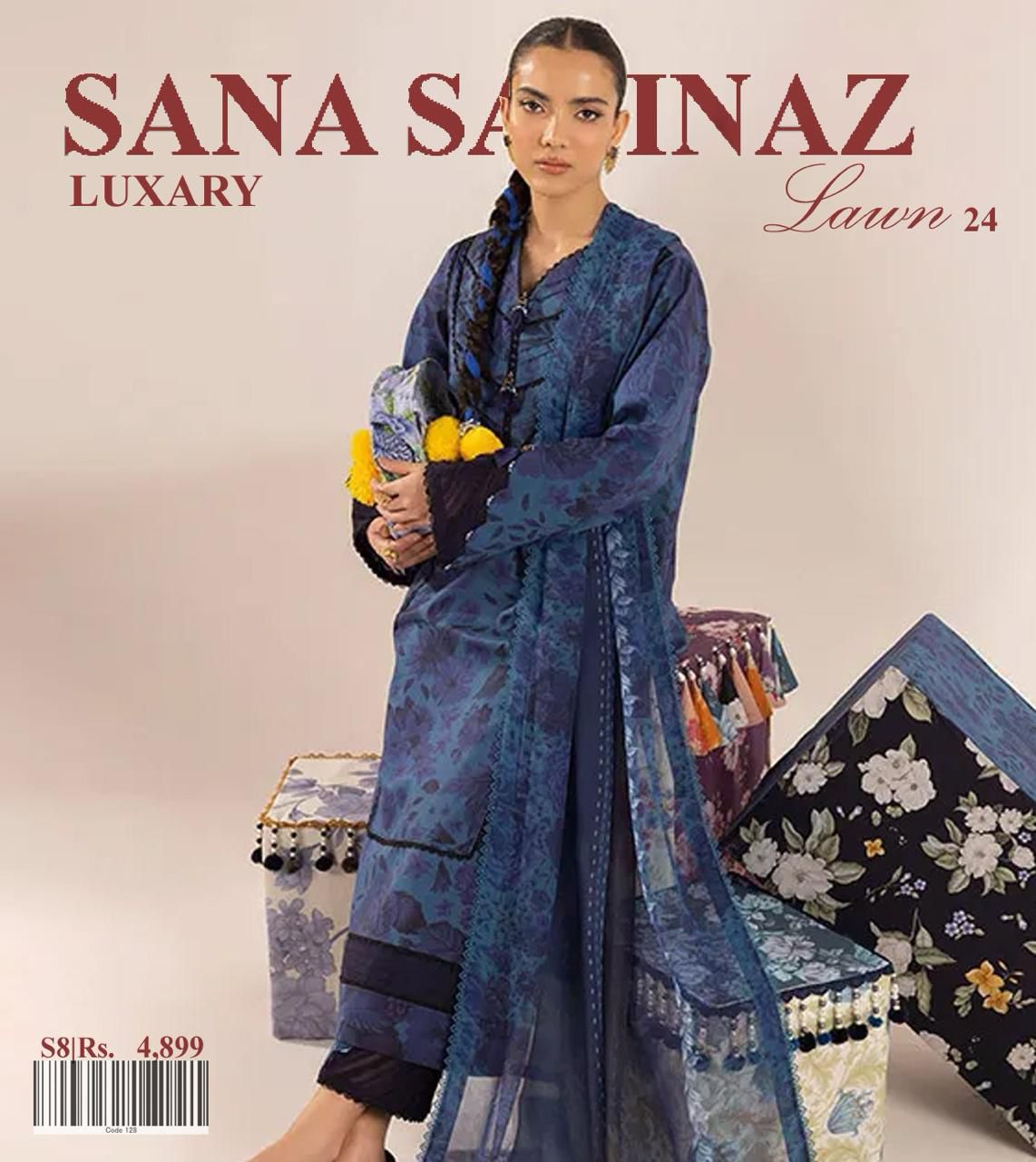 SANA SAFINAZ  DIGITALPrint ALLOVER  3Pc