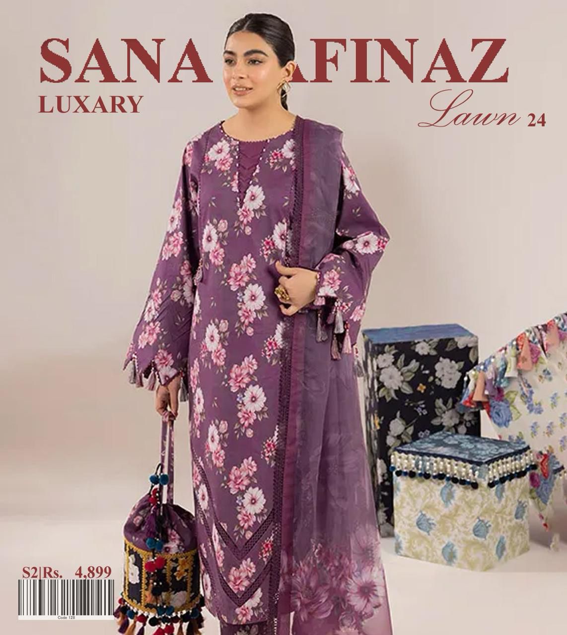 SANA SAFINAZ  DIGITALPrint ALLOVER  3Pc