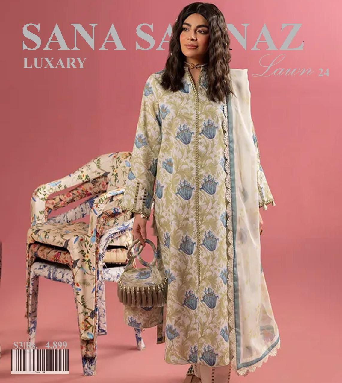 SANA SAFINAZ  DIGITALPrint ALLOVER  3Pc