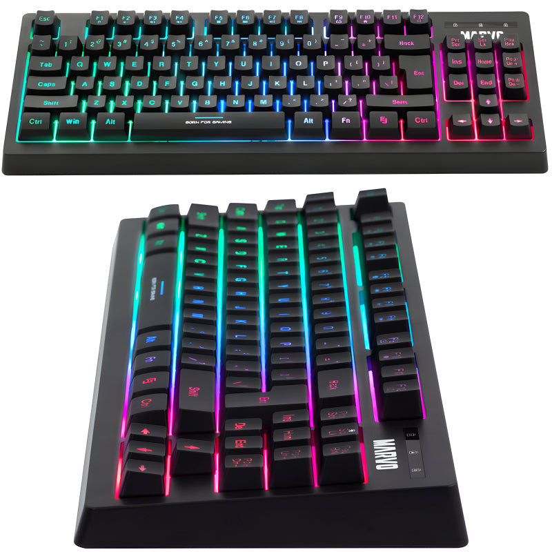 Marvo Scorpion K607 Membrane Gaming Keyboard With 3 RGB Lighting Effects