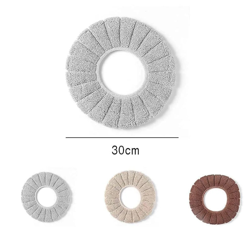 Multi-Color Soft And Comfortable Easy Washable Toilet Seat Cover